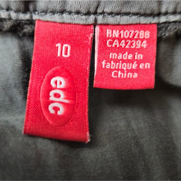 EDC by Esprit Silk Sleeveless Dress Grey Size 10 - Picture 5 of 10